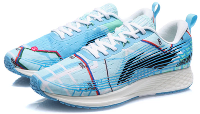 李宁 赤兔4 V2 竞速 回弹 低帮 跑步鞋 男款 油彩藍 Lookbook 李宁 赤兔4 V2 竞速 回弹 低帮 跑步鞋 男款 油彩藍