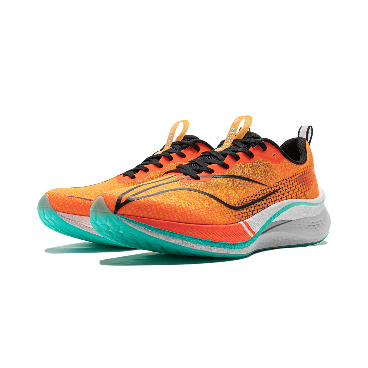Lookbook Li-Ning Rough Rabbit 7 Pro 'Naranja Azul Blanco' ARPU001-4