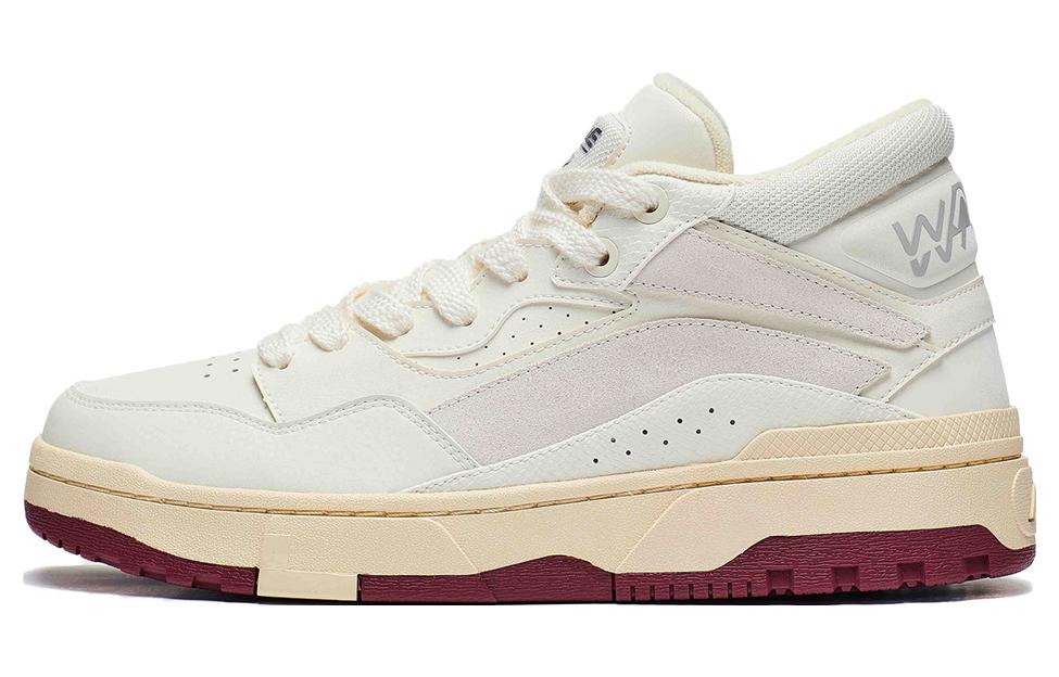 Li-Ning Round Toe Low Top 'Beige' AGCT223-1