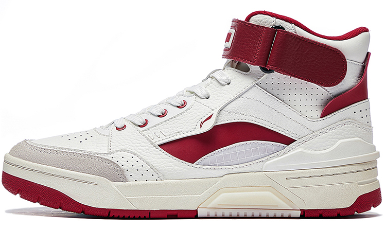 Li-Ning RSR 101 HI 'White Red' ABCS085-4