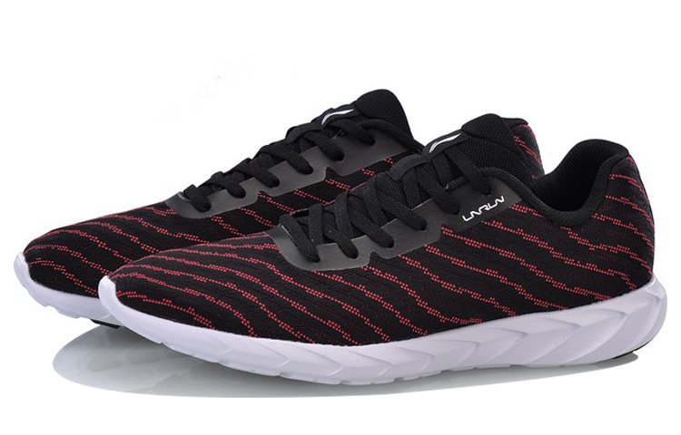 Lookbook Li-Ning Runner 'Black Red' ARBN013-4