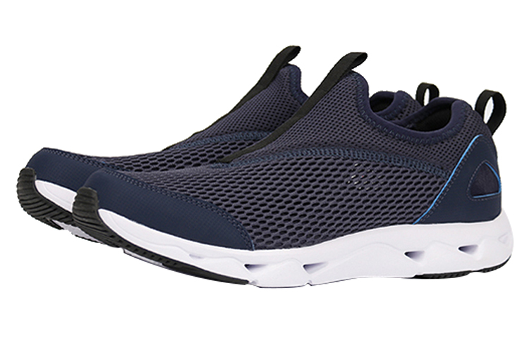Lookbook Li-Ning Runner 'Blue White' AGCN185-2