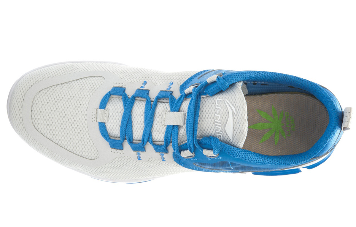 Lookbook Li-Ning Runner 'Blue White Gradient' ARBK007-1