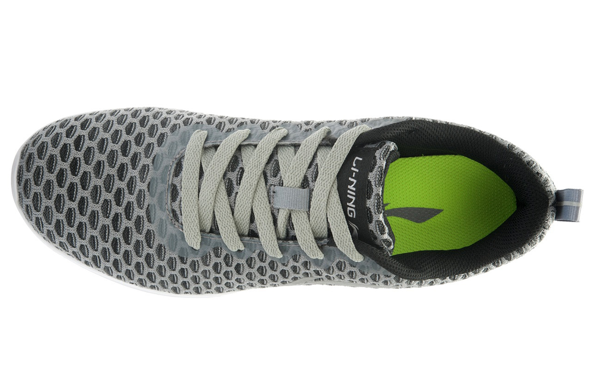 Lookbook Li-Ning Pelari 'Abu-abu Hitam' ARJK009-6