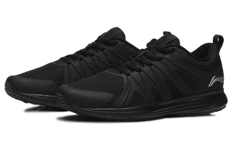 Lookbook Li-Ning Runner 'Shock Absorbing Black' ARHN211-1