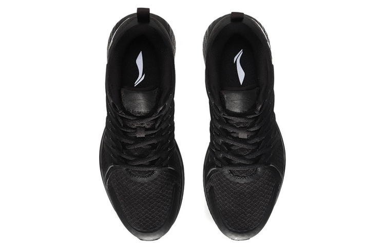 Shop Li-Ning Runner 'Shock Absorbing Black' ARHN211-1