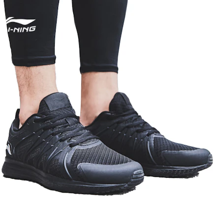 Li-Ning Runner 'Shock Absorbing Black' ARHN211-1 Details for Li-Ning Runner 'Shock Absorbing Black' ARHN211-1