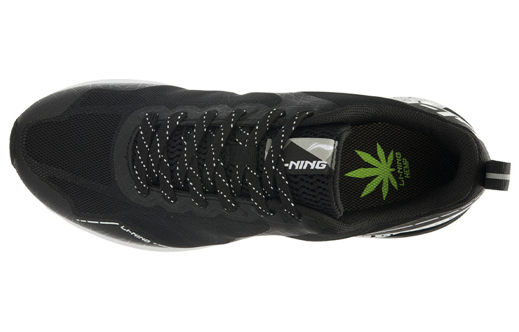 Lookbook Li-Ning Runner 'Shock Absorption Generation 2 - Black White' ARHL009-2
