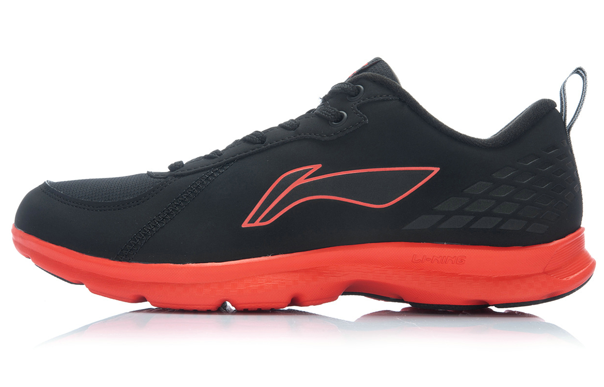 Li-Ning Runner Low 'Black Red' ARBJ001-1