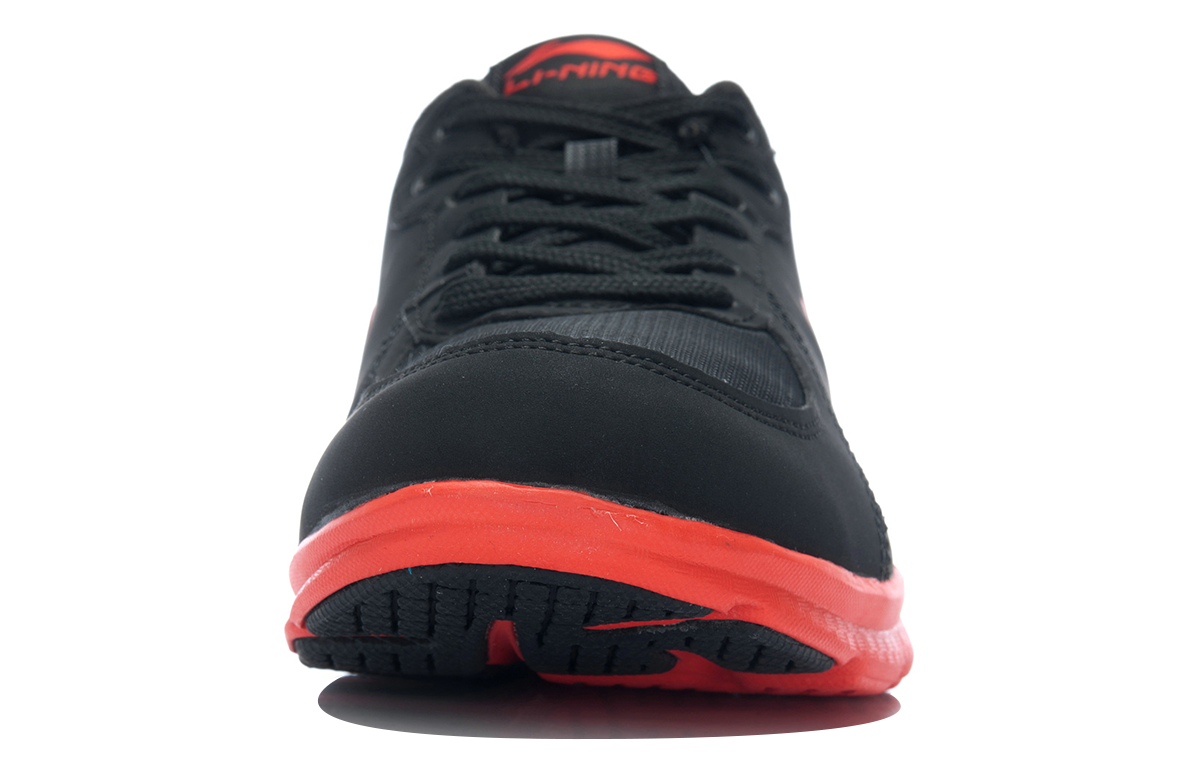 Shop Li-Ning Runner Low 'Black Red' ARBJ001-1