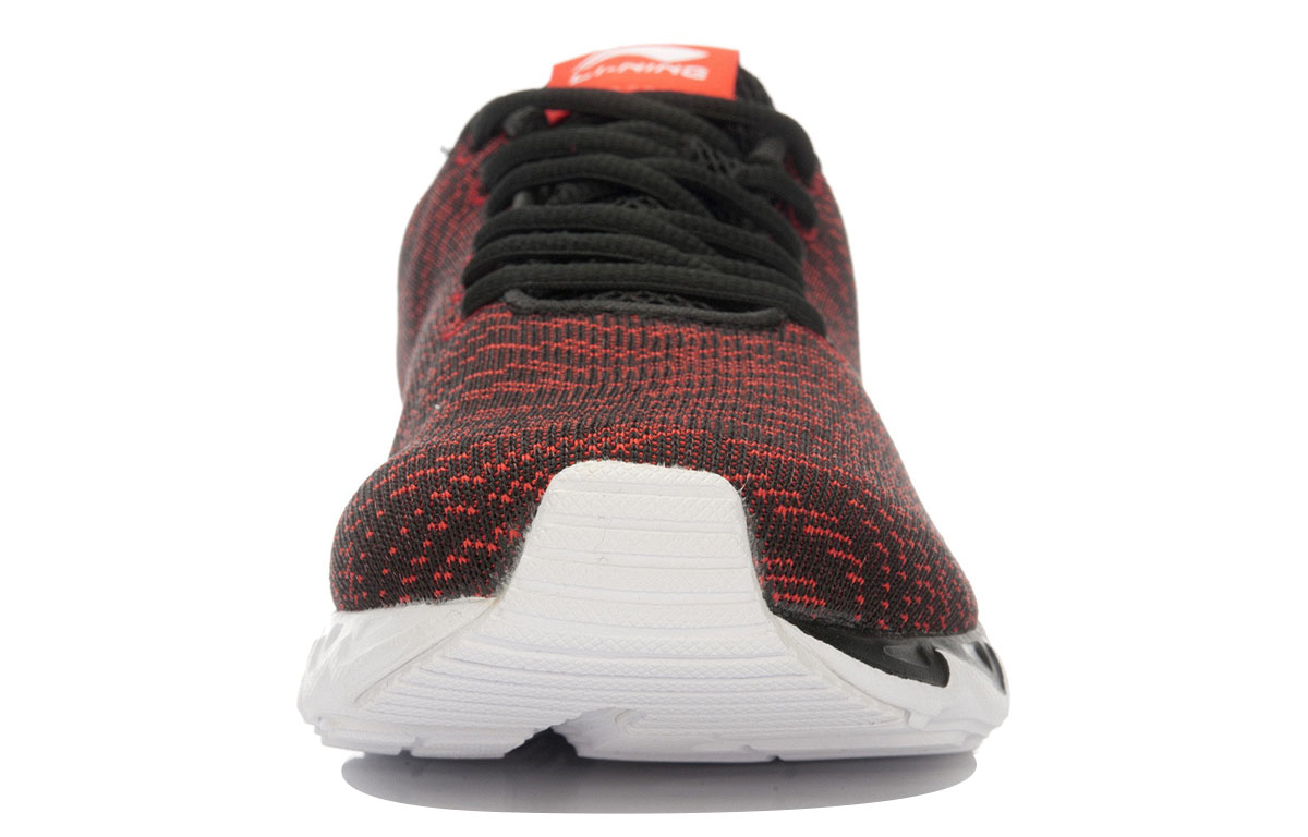 Shop Li-Ning Runner Low 'Black Red' ARBL023-1