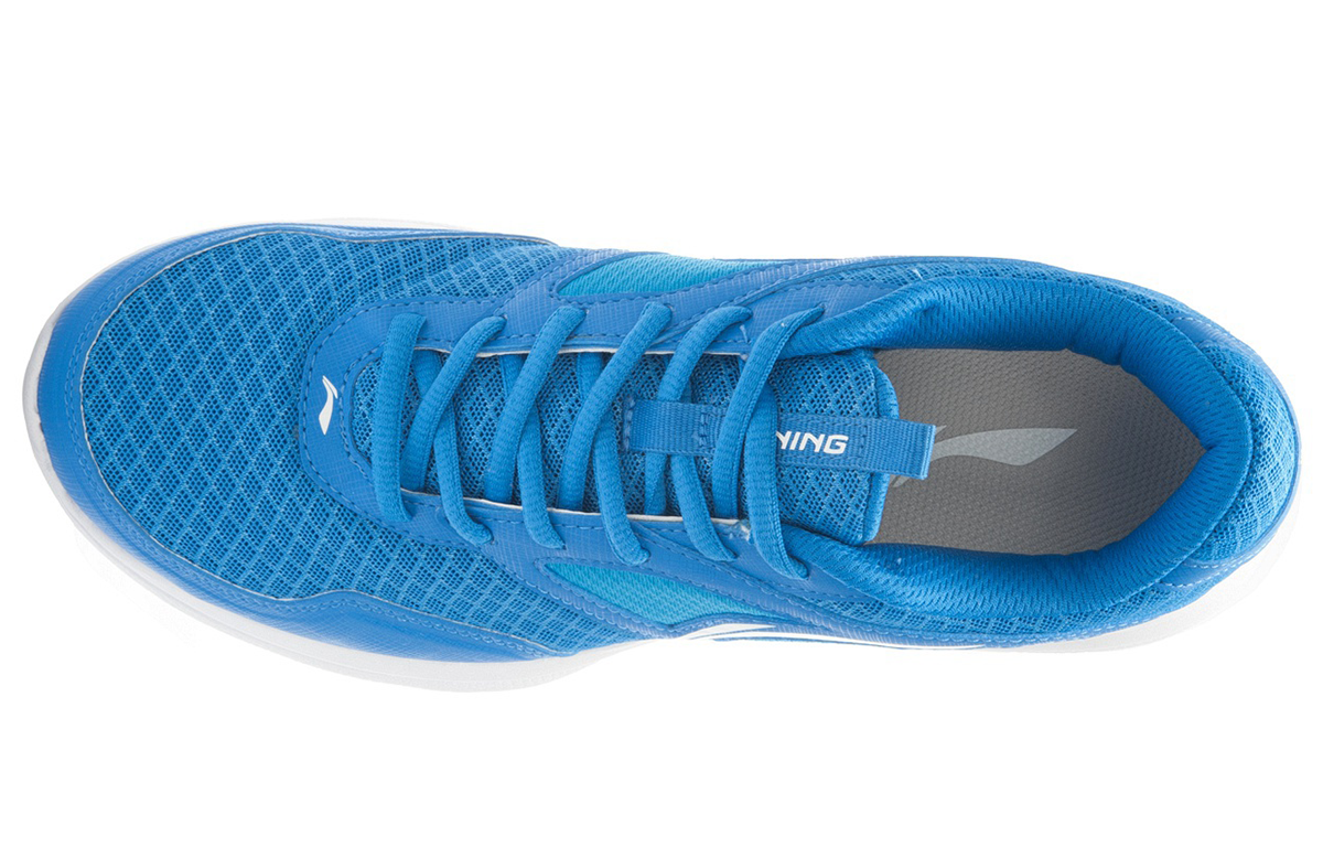 Lookbook Li-Ning Runner Low 'Blue-White' ARBK033-3
