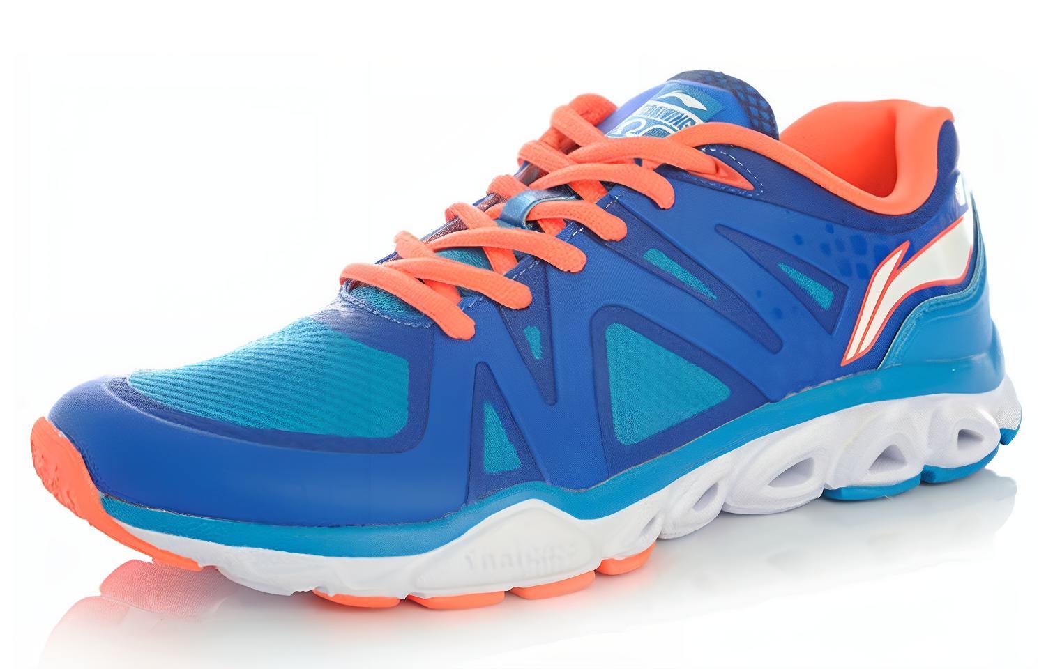 Lookbook LiNing李寧 舒適通風耐磨 低筒休閒運動鞋 藍粉