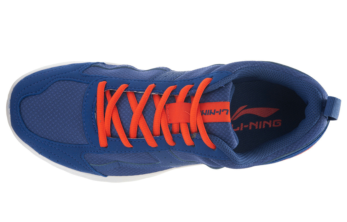 Lookbook Li-Ning Runner Low 'Blue White Orange' ARBJ111-2