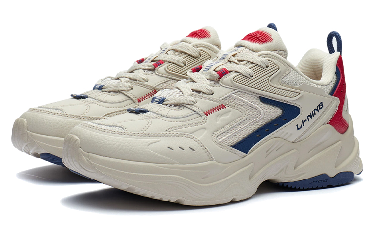 Lookbook Li-Ning Runner Low 'Oatmeal Grey' AGCR331-3