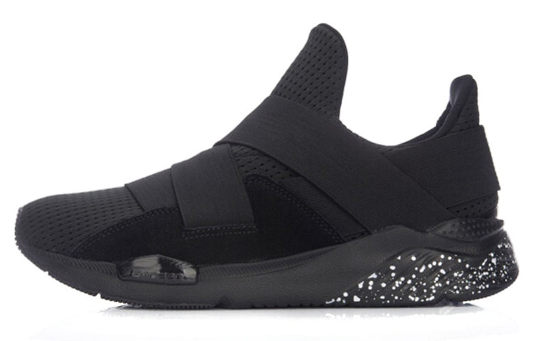 Li-Ning Runner Low 'Pure Black' AGCP015-1