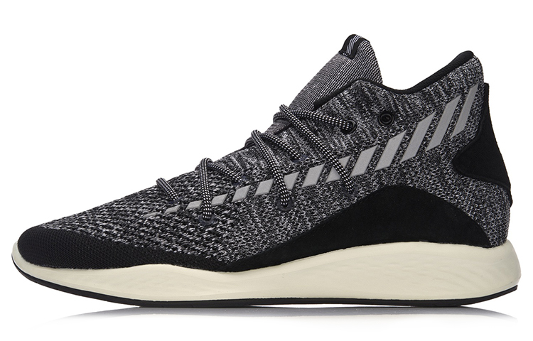 Li-Ning Runner Mid 'Black Grey' GLKM085-3