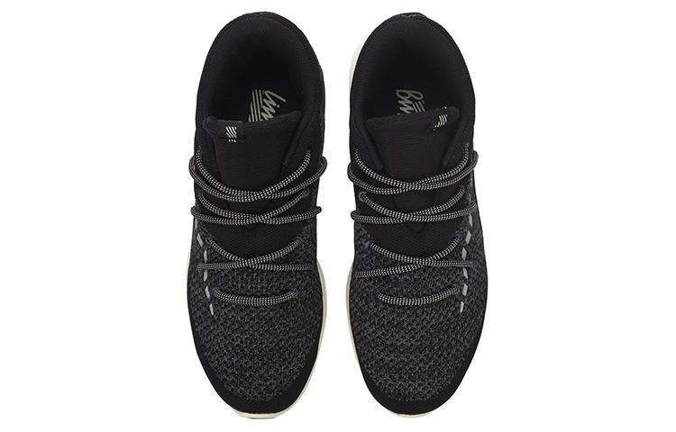 Shop Li-Ning Runner Mid 'Grey Black White' GLKM085-1