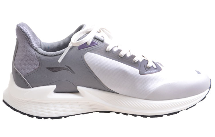 Order LiNing李寧 舒適 耐磨 低筒 跑步鞋 男款 白灰紫