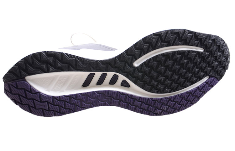 Shop LiNing李寧 舒適 耐磨 低筒 跑步鞋 男款 白灰紫