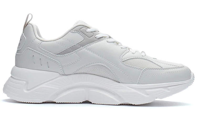 Li-Ning Running 'Light Grey White' 圖 2