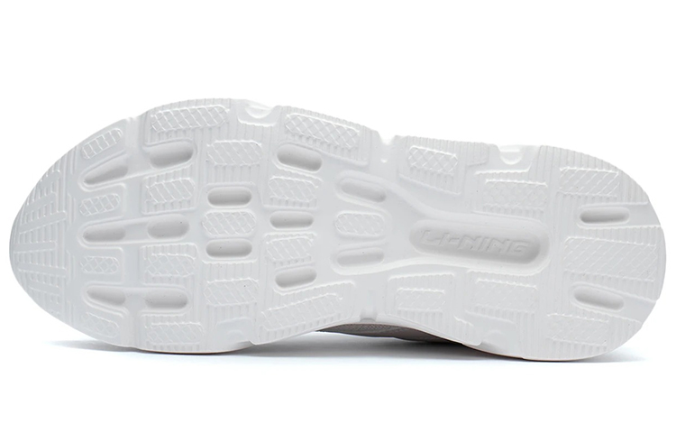 Li-Ning Running 'Light Grey White' 圖 4