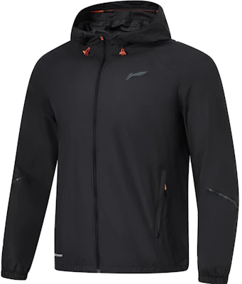 Li-Ning Running Hoodie Water-Resistant Windbreaker Jacket - Black AFDU051-1 Buy Li-Ning Running Hoodie Water-Resistant Windbreaker Jacket - Black AFDU051-1