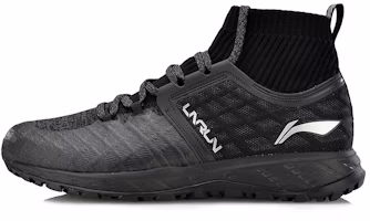 Li-Ning Running Mid-Top 'Water-Resistant Black Knit' ARHM083-1 Li-Ning Running Mid-Top 'Water-Resistant Black Knit' ARHM083-1