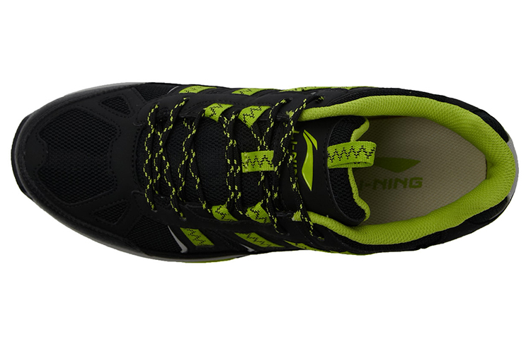 Lookbook Li-Ning Lari Luar 'Hitam Hijau' AHTL017-3