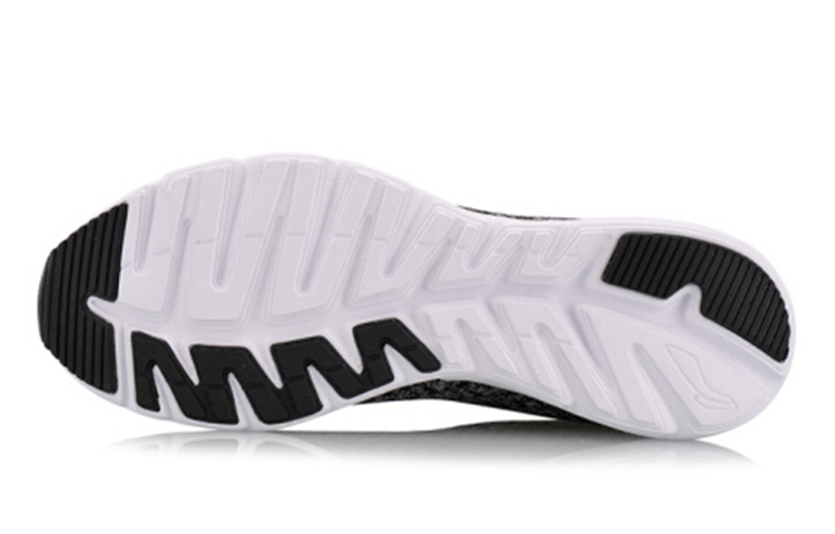 Shop Li-Ning Running Series Ligera 'Negro Gris' ARBN019-1