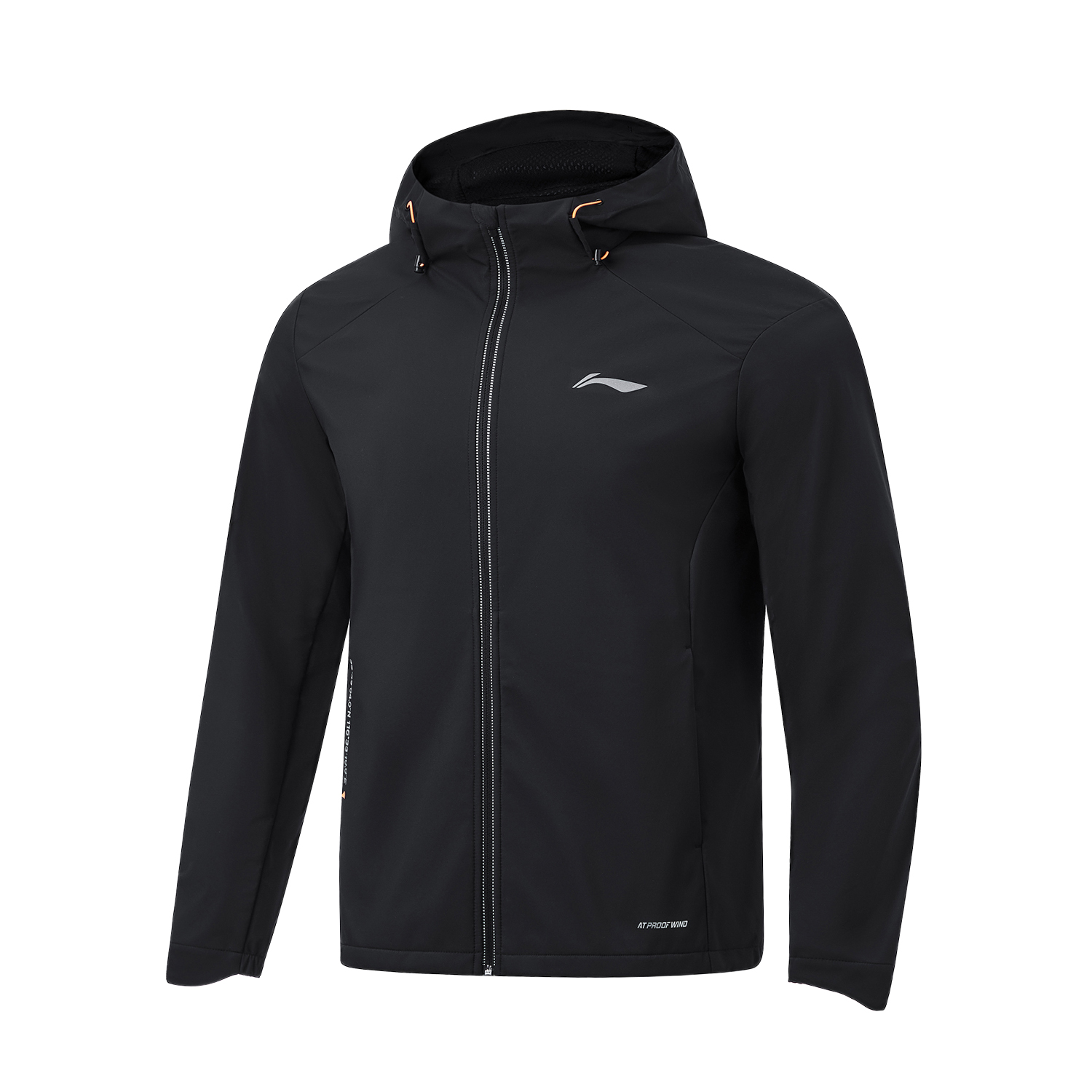 Li-Ning Running Series Reflective Logo Hooded Jacket Black () AFDT627-1
