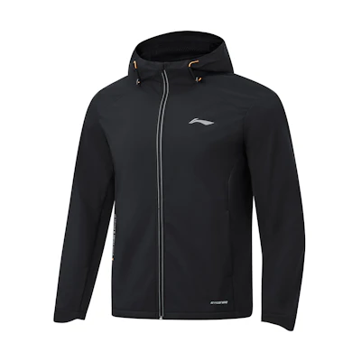 Li-Ning Running Series Reflective Logo Hooded Jacket Black () AFDT627-1
