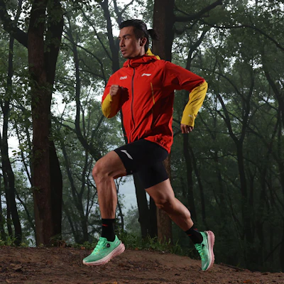 Li-Ning Running Series Waterproof Windproof Breathable Jacket Unisex Red/Yellow ACFV005-4 Purchase Li-Ning Running Series Waterproof Windproof Breathable Jacket Unisex Red/Yellow ACFV005-4