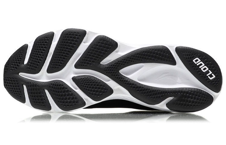 Li-Ning Running Shoe 'RF Warm Black and White' 圖 5
