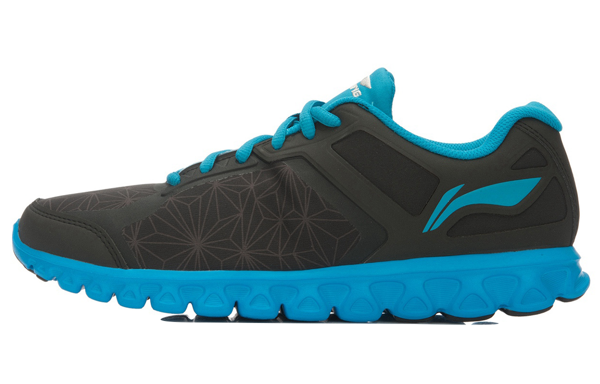 Buy 李宁跑鞋 '黑蓝' ARHK095-3