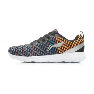 Li-Ning Running Shoes 'Black Orange Mesh'