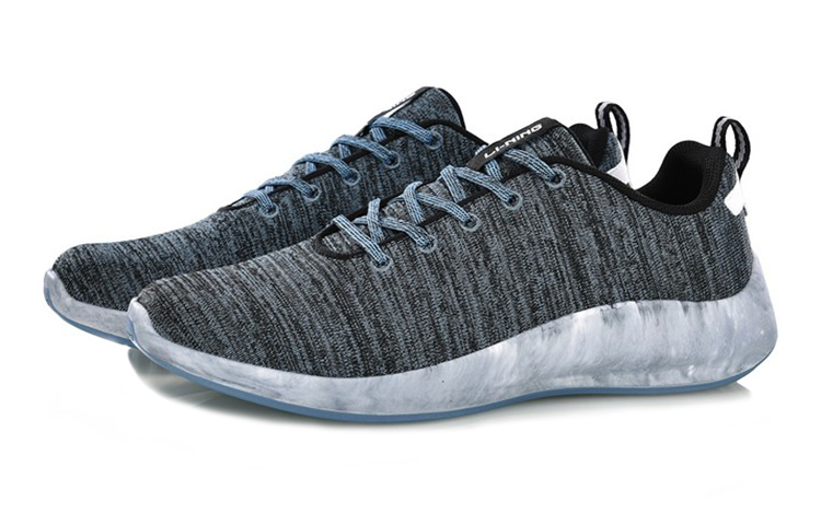 Li-Ning Running Shoes 'Grey Blue' 圖 3