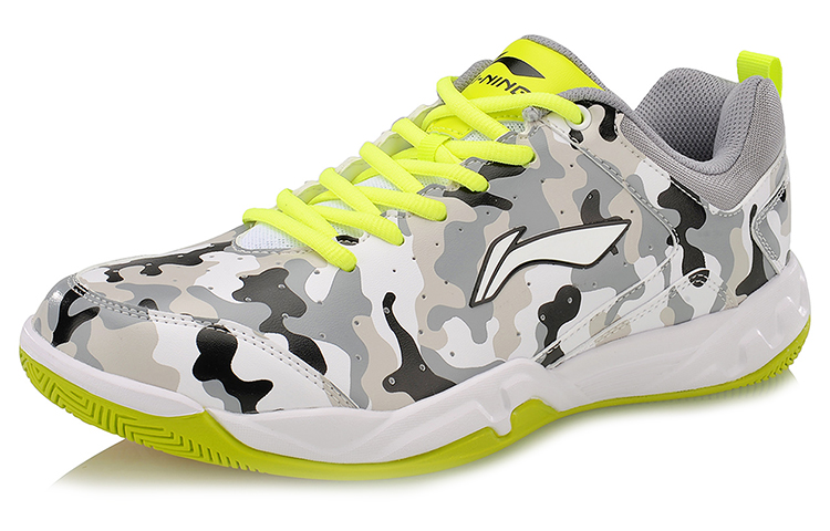 Order 李寧 ランニングシューズ グレーグリーン AYTM107-1