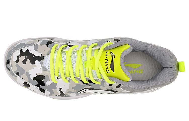 Lookbook 李寧 ランニングシューズ グレーグリーン AYTM107-1