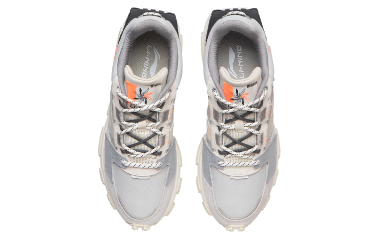 Li-Ning Running Shoes 'RF Grey-Orange' 圖 4