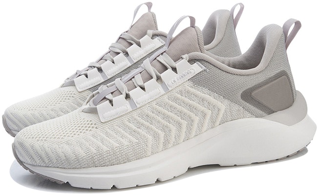 Kasut Lari Li-Ning 'Putih Kelabu' ARHR149-4 Lookbook Kasut Lari Li-Ning 'Putih Kelabu' ARHR149-4