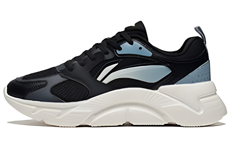 Buy Li-Ning ランニングシューズ ロー 'ブラックブルー' ARSS057-4 ARSS057-4