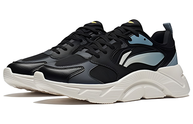 Lookbook Li-Ning ランニングシューズ ロー 'ブラックブルー' ARSS057-4 ARSS057-4