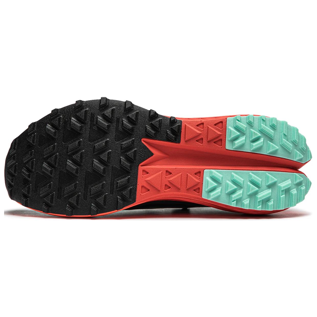 Shop Sepatu Lari Li-Ning Low 'Hitam Hijau Oranye' ARNU001-8