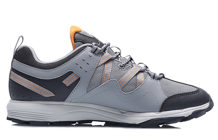 Li-Ning Running Shoes Low 'Black Grey' 圖 2