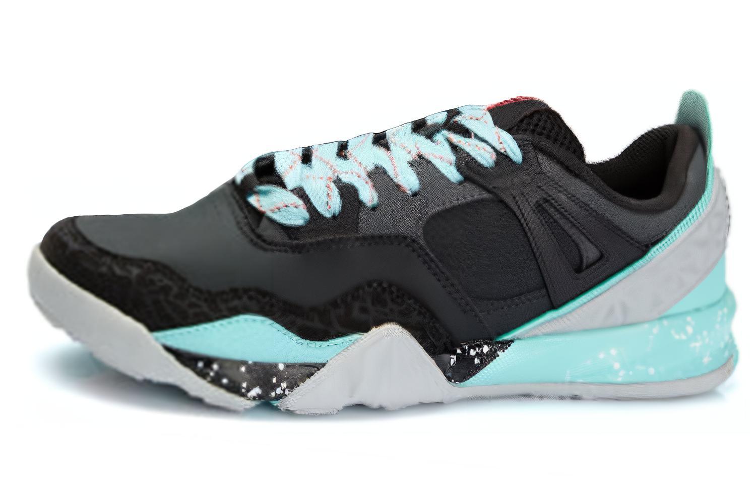 Buy 李宁低帮跑鞋 '黑灰蓝' ALTK025-3