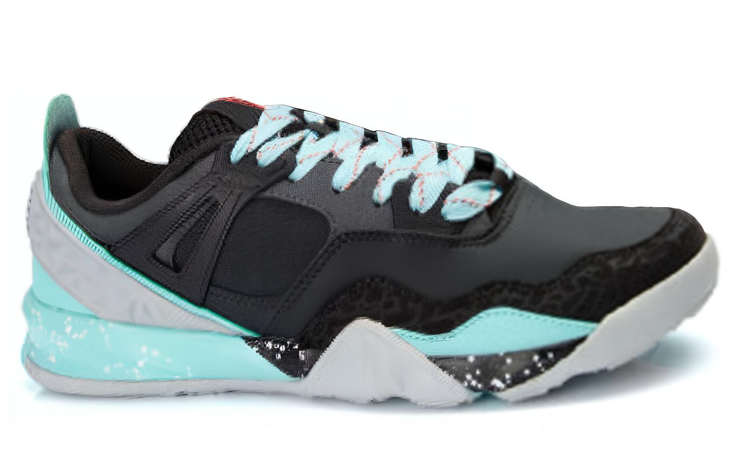 Li-Ning Running Shoes Low 'Black Grey Blue' 圖 2