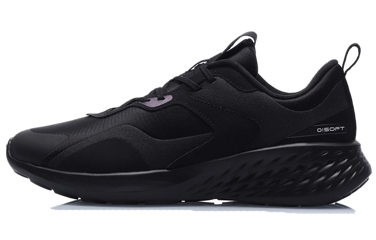 Li-Ning Running Shoes Low 'Black Shock-Absorption Bounce' ARHQ137-1