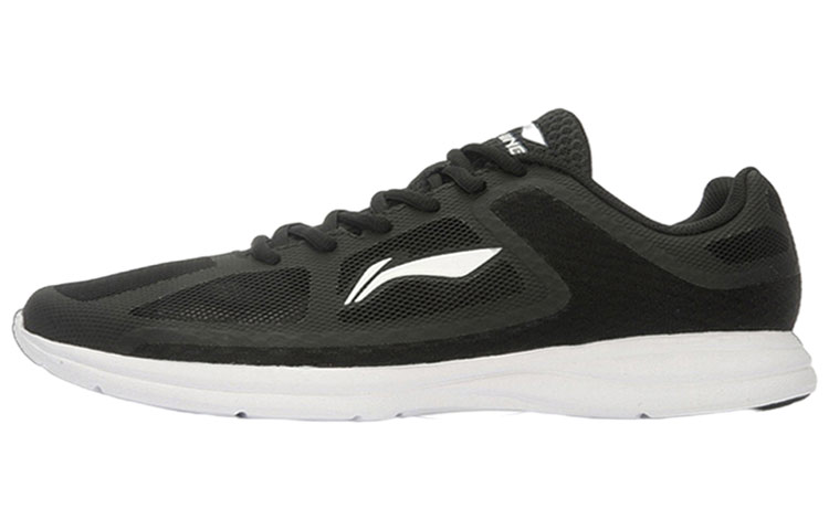 Li-Ning Running Shoes Low 'Black White' ARBP101-1