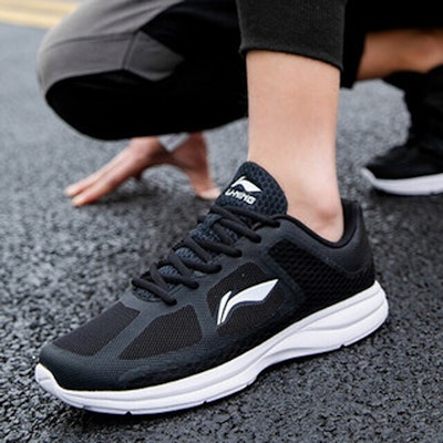 Li-Ning Running Shoes Low 'Black White' ARBP101-1 Shop Li-Ning Running Shoes Low 'Black White' ARBP101-1